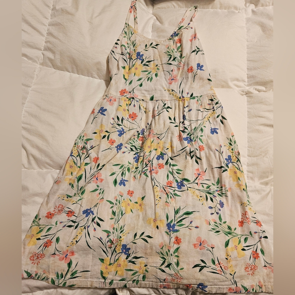 Old Navy fit and flare floral dress